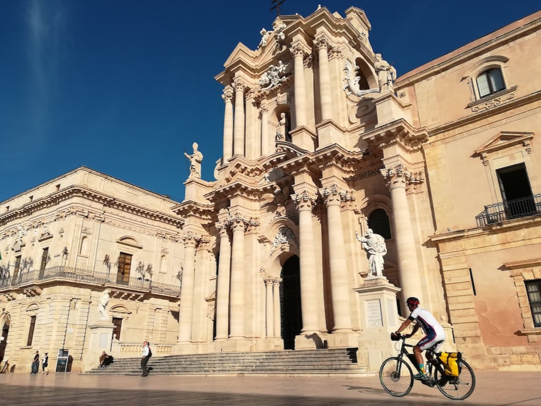 Cycling in Sicily - Syracuse