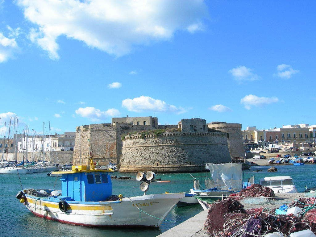 Gallipoli port, Salento, Puglia