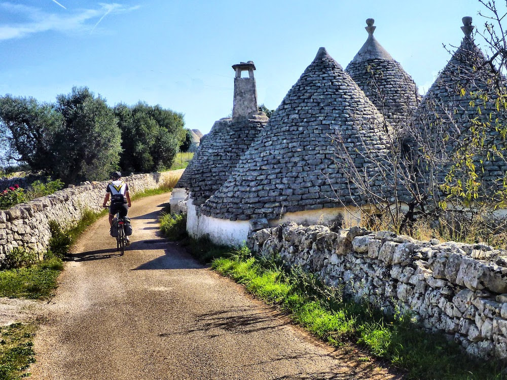 Apulian countryside, cycling in Apulia