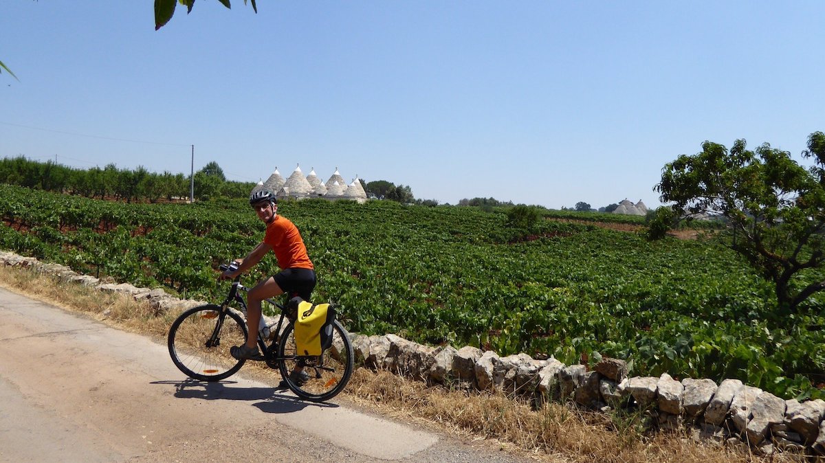 Cycling in Puglia, Itria Valley - Valle d'Itria